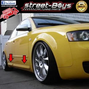 SPOILER EXTENSION [S4 TYPE] ΠΡΟΣΘΕΤΑ ΠΛΑΪΝΑ ΤΡΙΜ ΓΙΑ ΠΟΡΤΕΣ AUDI A4 B6