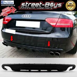 SPOILER ΔΙΑΧΥΤΗΣ ΠΙΣΩ ΠΡΟΦΥΛΑΚΤΗΡΑ AUDI A5 8T SPORTBACK