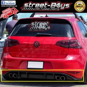SPOILER ΔΙΑΧΥΤΗΣ ΠΙΣΩ ΠΡΟΦΥΛΑΚΤΗΡΑ VW GOLF 7