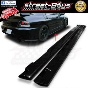 EXTENSION ΜΑΡΣΠΙΕ SET ΠΛΑΪΝΑ SPOILER MITSUBISHI LANCER EVOLUTION 7/8/9