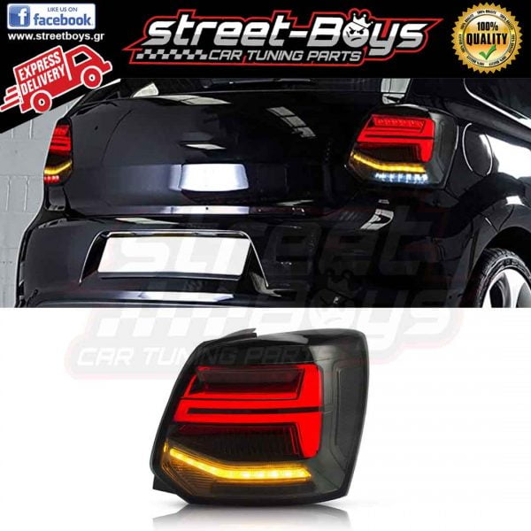 VOLKSWAGEN POLO 6R LED ΦΑΝΑΡΙΑ TAIL LIGHTS