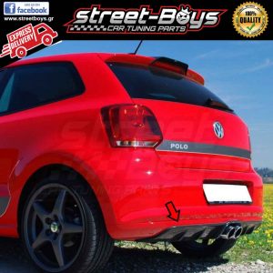 SPOILER ΔΙΑΧΥΤΗΣ ΠΙΣΩ ΠΡΟΦΥΛΑΚΤΗΡΑ VW POLO 6R (2009-2014)