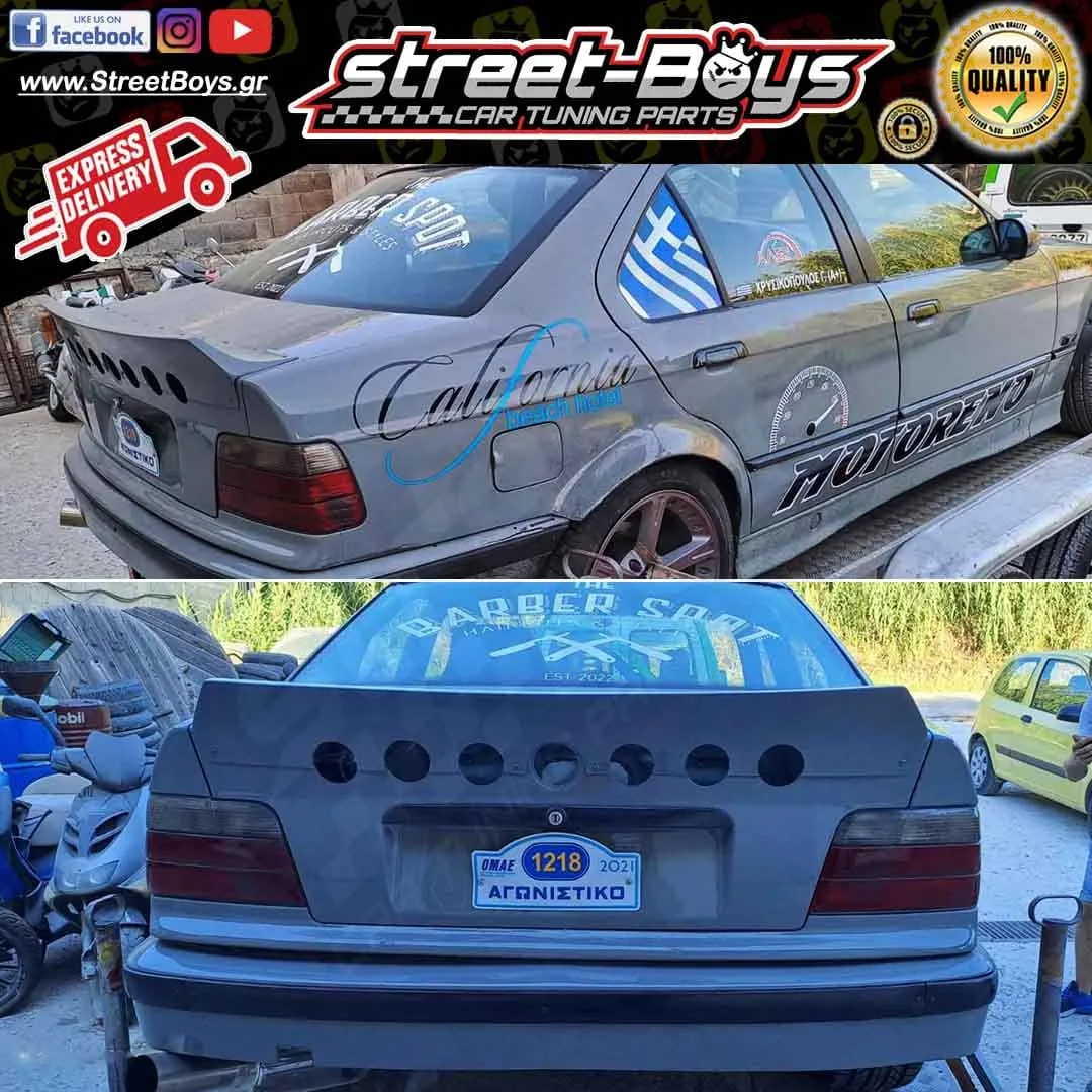 ΑΕΡΟΤΟΜΗ [DUCKTAIL TYPE] SPOILER BMW E36 - Image 4