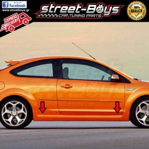 ΜΑΡΣΠΙΕ [ST TYPE] SET ΠΛΑΪΝΑ SPOILER FORD FOCUS “MK2”