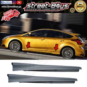 ΜΑΡΣΠΙΕ [ST TYPE] SET ΠΛΑΪΝΑ SPOILER FORD FOCUS MK3 (2011-2018)
