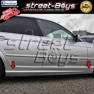 ΜΑΡΣΠΙΕ SET ΠΛΑΪΝΑ SPOILER BMW E46