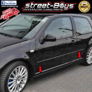 ΜΑΡΣΠΙΕ [R32 TYPE] SET ΠΛΑΪΝΑ SPOILER VW GOLF 4 (3Θ)