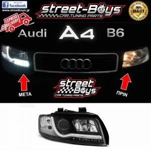 ΦΑΝΑΡΙΑ ΕΜΠΡΟΣ *LED TUBE* AUDI A4 B6