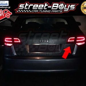ΦΑΝΑΡΙΑ ΠΙΣΩ *LED* BLACK SMOKE AUDI A3 8P SPORTBACK (2004-2008) [V2.4]
