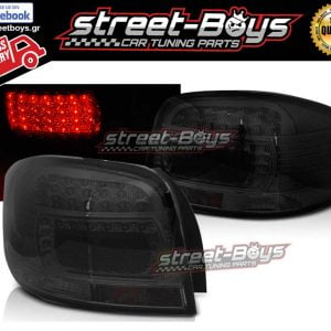 ΦΑΝΑΡΙΑ ΠΙΣΩ *LED* BLACK SMOKE AUDI A3 8P (2003-2008) [V3.3]