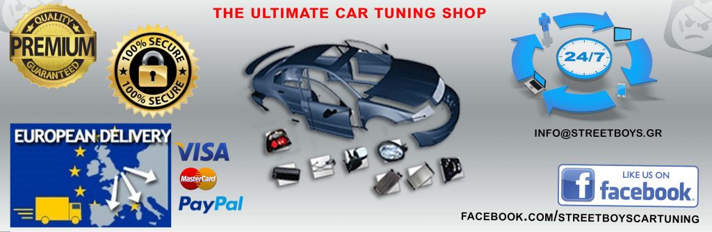 Car tuning shop - europe - car shop - body kit spoiler diffuser - greece