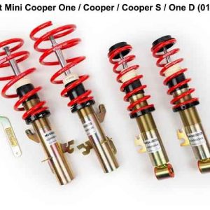 [MTS-TECHNIK] COILOVER KIT – ΡΥΘΜΙΖΟΜΕΝΗ ΑΝΑΡΤΗΣΗ ΚΑΘ’ΥΨΟΣ ΓΙΑ MINI COOPER R53 (2001-2006)