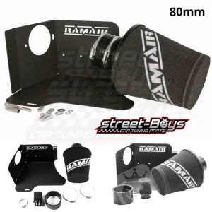1.8T [80mm] ΚΙΤ ΕΙΣΑΓΩΓΗΣ ΑΕΡΑ RAMAIR PERFORMANCE ΦΙΛΤΡΟ ΜΕ ΘΩΡΑΚΙΣΗ ΘΕΡΜΟΤΗΤΑΣ
