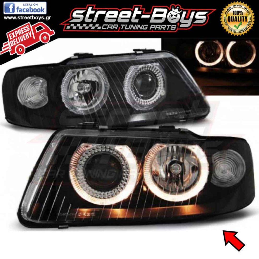 FARI FANALI ANTERIORI LPAU28 AUDI A3 8L 1996 1997 1998 1999 2000 - Foto 14