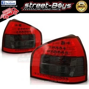 ΦΑΝΑΡΙΑ ΠΙΣΩ *LED* RED SMOKE AUDI A3 8L (1996-2000) [V2.3]