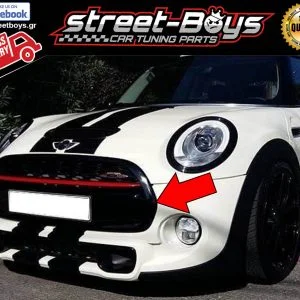 ΜΑΣΚΑ [JCW] *BLACK GLOSS* ΓΡΙΛΙΑ MINI F55/F56/F57