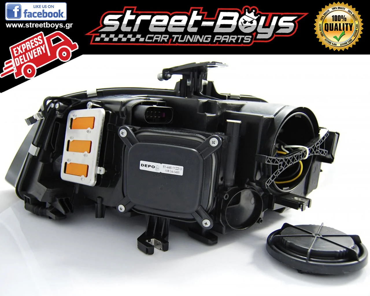 ΦΑΝΑΡΙΑ ΕΜΠΡΟΣ *TRUE DRL* AUDI A4 B8 (2008-2011) - Image 5