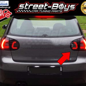 ΦΑΝΑΡΙΑ ΠΙΣΩ [LED] *BLACK SMOKE* VW GOLF 5