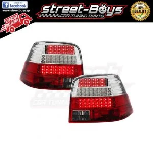ΦΑΝΑΡΙΑ ΠΙΣΩ [LED] *RED* VW GOLF 4