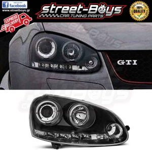 ΦΑΝΑΡΙΑ ΕΜΠΡΟΣ [ANGEL EYES] VW GOLF 5