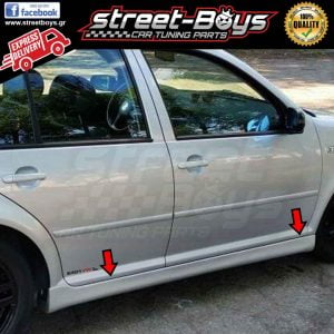 ΜΑΡΣΠΙΕ [R32 TYPE] SET ΠΛΑΪΝΑ SPOILER VW GOLF 4 (5Θ)