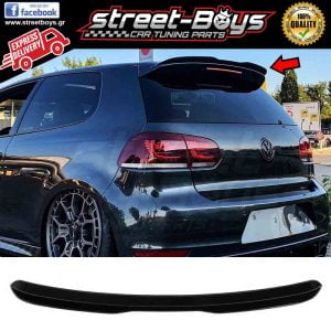 ΑΕΡΟΤΟΜΗ SPOILER EXTENSION VW GOLF 6 GTI GTD R