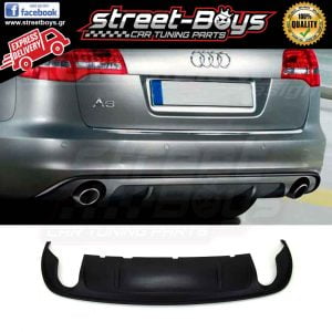 SPOILER ΔΙΑΧΥΤΗΣ ΠΙΣΩ ΠΡΟΦΥΛΑΚΤΗΡΑ AUDI A6 C6 FACELIFT