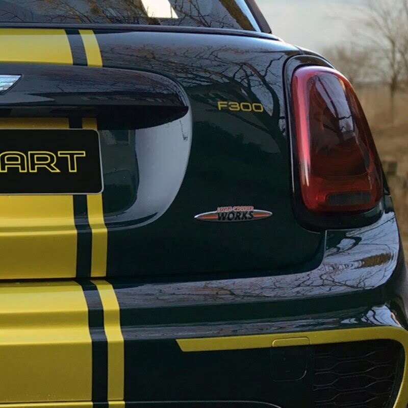 ΣΗΜΑ ΑΥΤΟΚΟΛΛΗΤΟ ΛΟΓΟΤΥΠΟ JOHN COOPER WORKS MINI COOPER JCW - Image 2