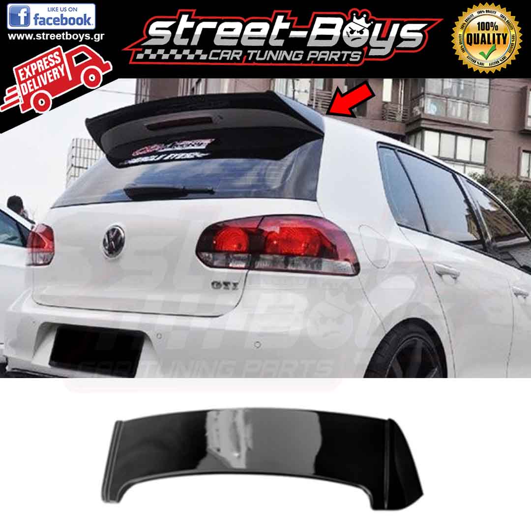 ΑΕΡΟΤΟΜΗ SPOILER VW GOLF 6 GTI STREET BOYS CAR TUNING SHOP