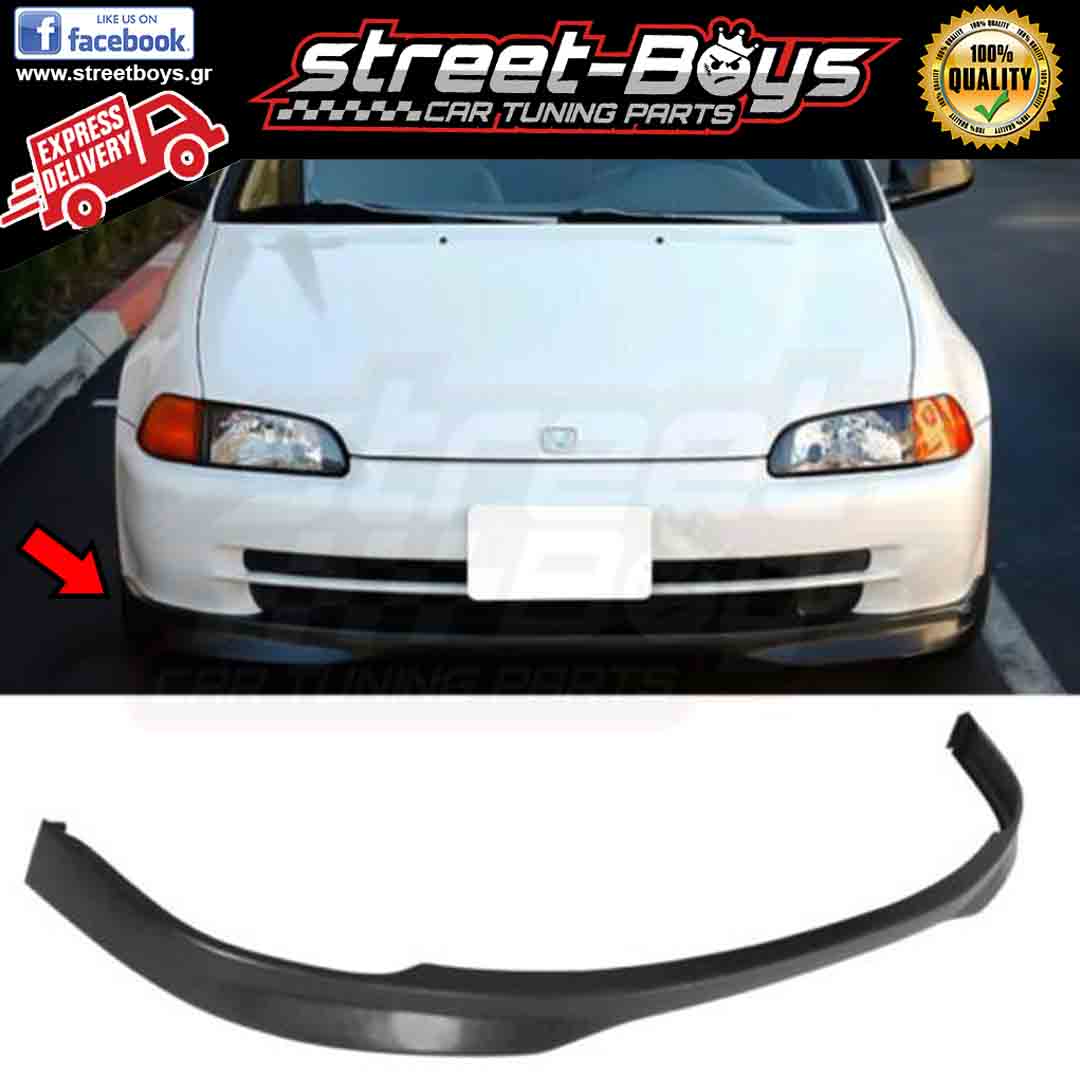 thumbnail interactive-video image 1 of Fyralip Unpainted Trunk Lip Spoiler For Honda Civic EG Sedan 1992-1995 1 of 5