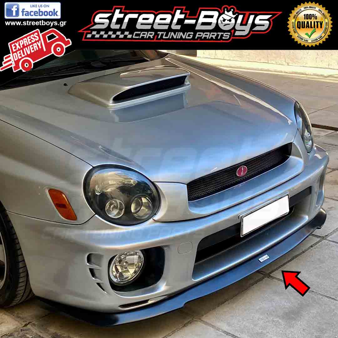 EXTENSION LIP SPOILER ΕΜΠΡΟΣ ΠΡΟΦΥΛΑΚΤΗΡΑ SUBARU IMPREZA BUGEYE (2001 ...