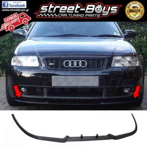 LIP SPOILER [CUPRA TYPE] UNIVERSAL EXTENSION ΕΜΠΡΟΣ ΠΡΟΦΥΛΑΚΤΗΡΑ AUDI A3 8L