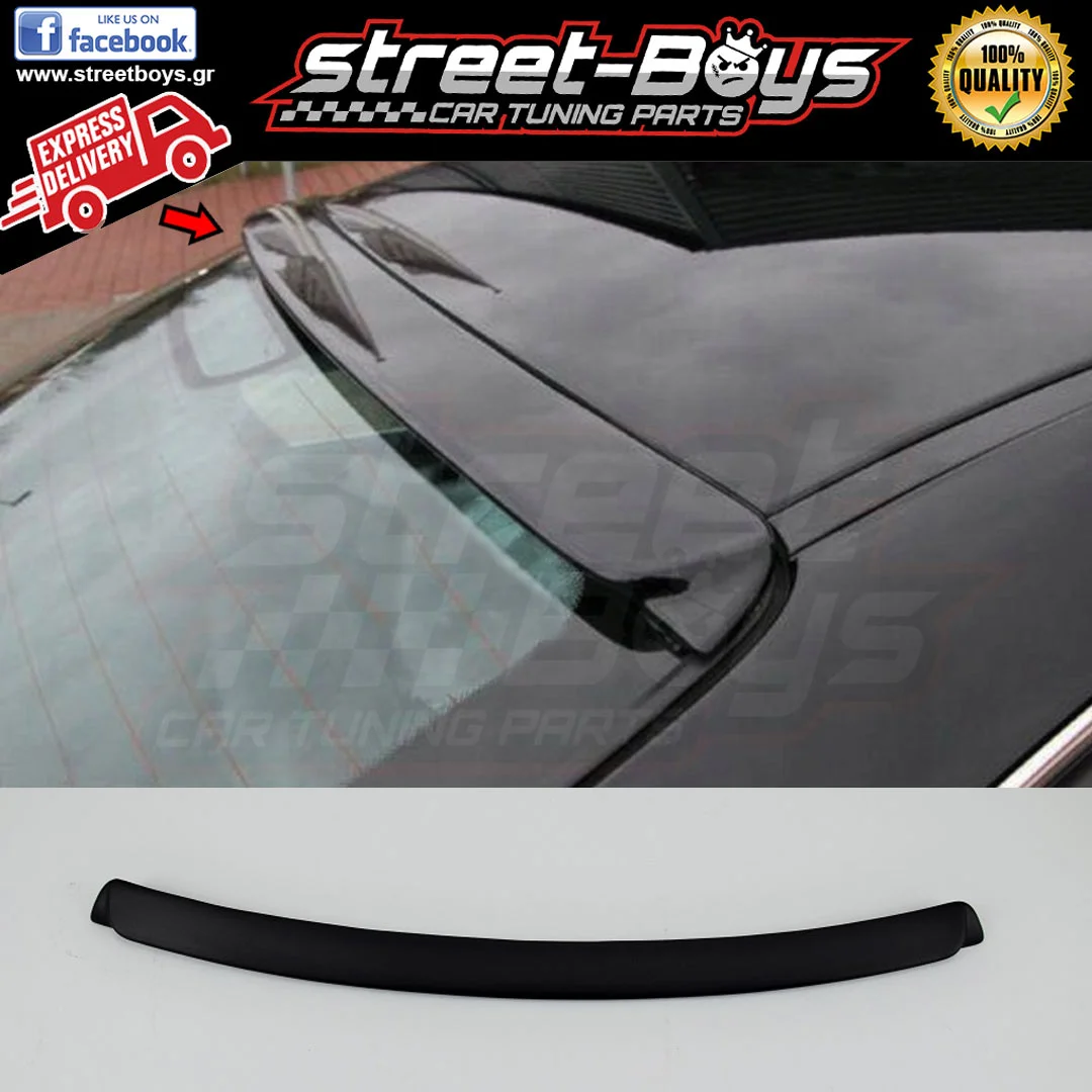 ΑΕΡΟΤΟΜΗ ΠΙΣΩ ΠΑΡΜΠΡΙΖ [AC-S TYPE] SPOILER ΟΡΟΦΗΣ BMW E46 SEDAN