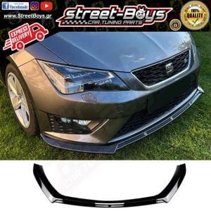 EXTENSION LIP SPOILER ΕΜΠΡΟΣ ΠΡΟΦΥΛΑΚΤΗΡΑ SEAT LEON 5F (2012-2016)