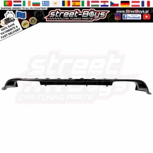 SPOILER [R TYPE] ΔΙΑΧΥΤΗΣ ΠΙΣΩ ΠΡΟΦΥΛΑΚΤΗΡΑ VW GOLF 7.5 STANDARD (2017-2019)