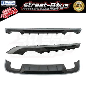 SPOILER ΠΙΣΩ ΠΡΟΦΥΛΑΚΤΗΡΑ [S3 TYPE] AUDI A3 8V HATCHBACK/SPORTBACK FACELIFT (2016-2019)