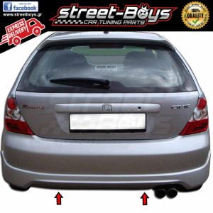 SPOILER ΠΙΣΩ ΠΡΟΦΥΛΑΚΤΗΡΑ HONDA CIVIC MK7