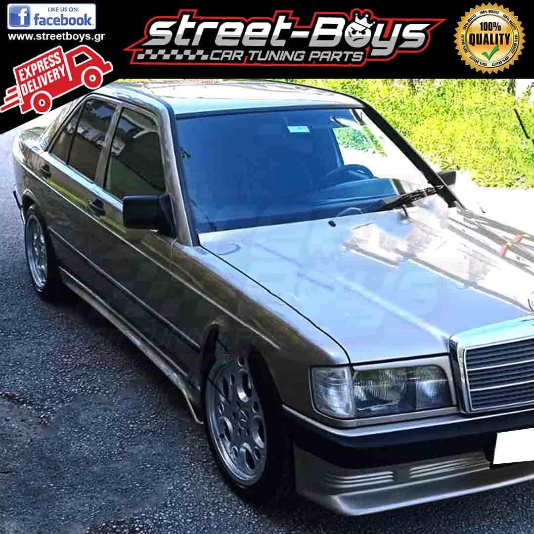 ΜΑΡΣΠΙΕ SET ΠΛΑΪΝΑ SPOILER MERCEDEZ BENZ 190 W201 - Image 2