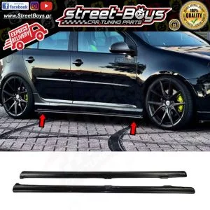 ΜΑΡΣΠΙΕ EXTENSION SET ΠΡΟΣΘΕΤΑ ΠΛΑΪΝΑ SPOILER VW GOLF 5