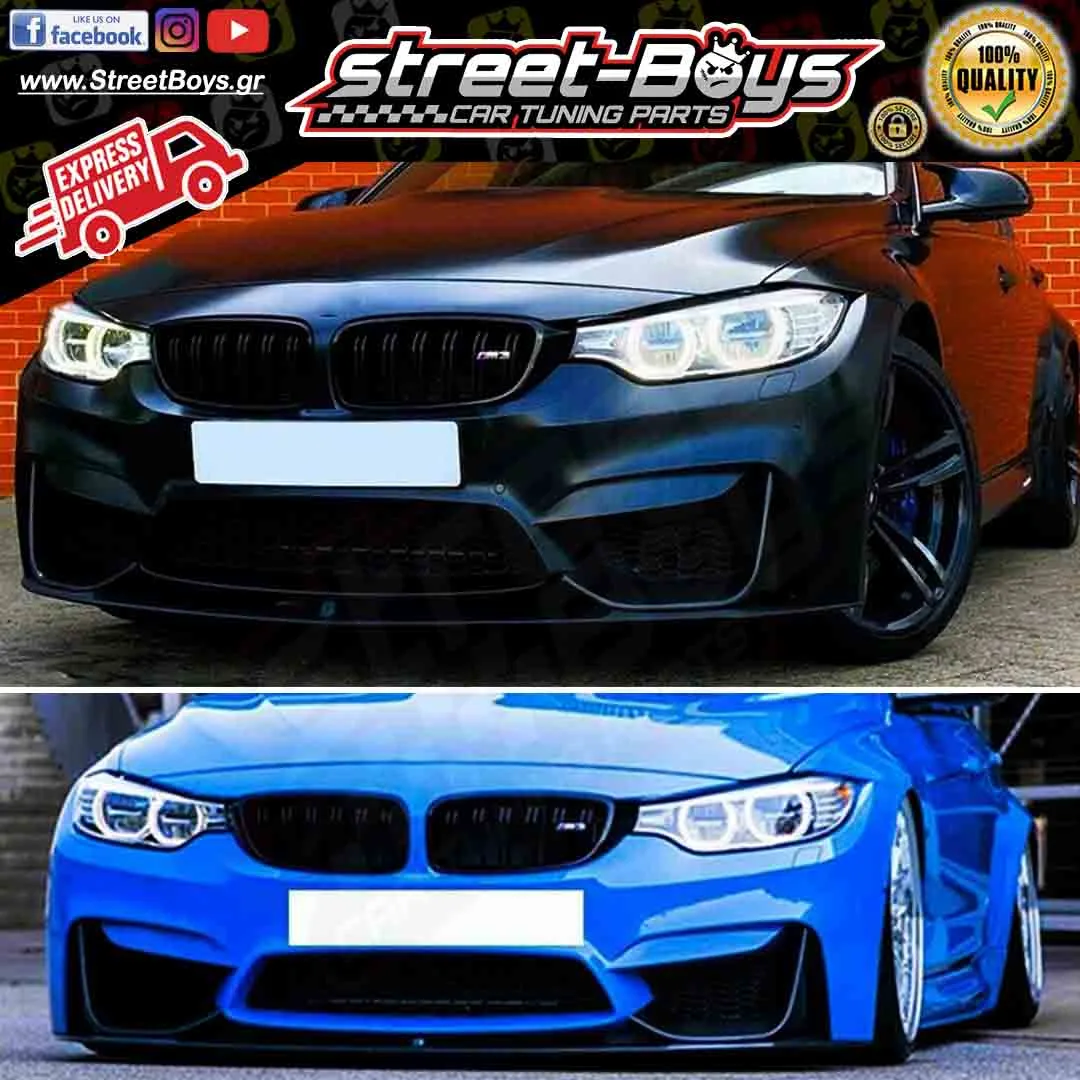 LIP SPOILER EXTENSION ΕΜΠΡΟΣ ΠΡΟΦΥΛΑΚΤΗΡΑ BMW F80 F82 M3 M4 (2013-2020) - Image 2