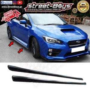 ΜΑΡΣΠΙΕ SET ΠΛΑΪΝΑ SPOILER EXTENSION SUBARU IMPREZA WRX RAPTOREYE (2015-2021)