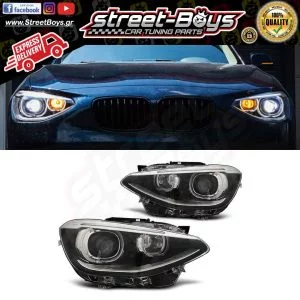 ΜΠΡΟΣΤΑ ΦΑΝΑΡΙΑ ΜΑΥΡΑ DRL BMW F20 F21 (2011-2015)