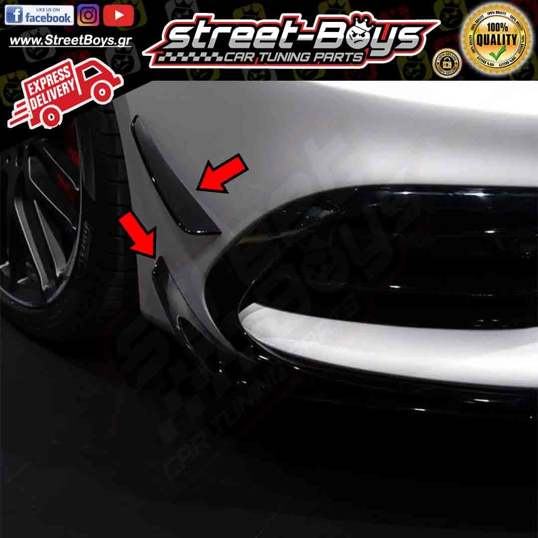 SPOILER TRIM ΜΠΡΟΣΤΑ ΠΡΟΦΥΛΑΚΤΗΡΑ MERCEDES BENZ CLA C117 AMG 45 FACELIFT (2015-2018) - Image 3