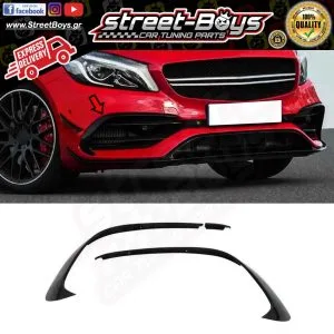 SPOILER TRIM ΜΠΡΟΣΤΑ ΠΡΟΦΥΛΑΚΤΗΡΑ MERCEDES BENZ W176 AMG A45 FACELIFT (2016-2018)
