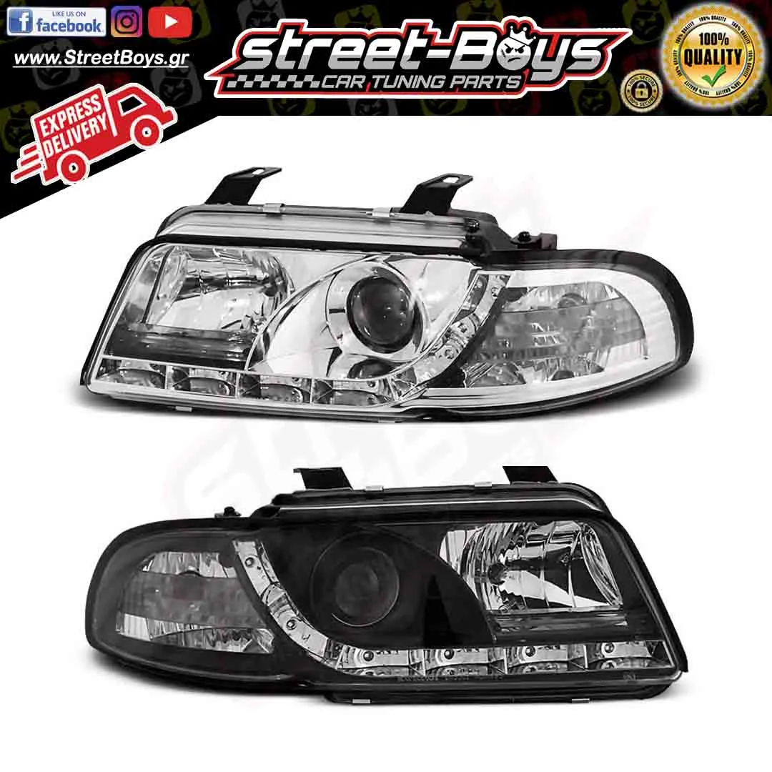 ΜΠΡΟΣΤΑ ΦΑΝΑΡΙΑ DAYLIGHT AUDI A4 B5 (1994-1998) - Image 4
