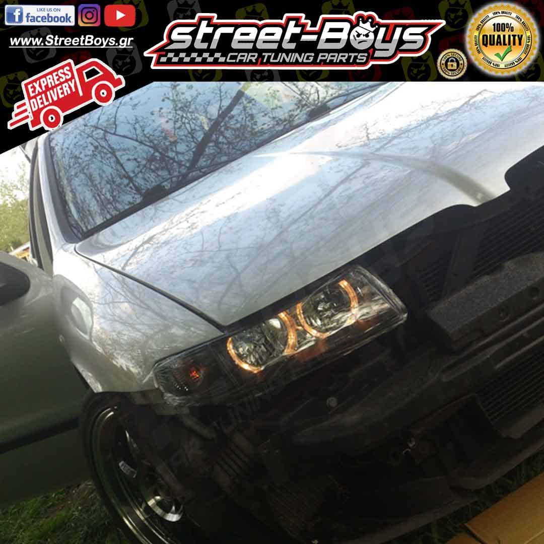 ΜΠΡΟΣΤΑ ΦΑΝΑΡΙΑ ΜΑΥΡΑ ANGEL EYES SEAT LEON 1M & TOLEDO (1999-2004) - Image 3