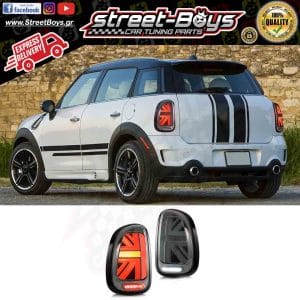 ΠΙΣΩ ΦΑΝΑΡΙΑ UK BLACK DYNAMIC LED MINI COUNTRYMAN R60 (2010-2016)