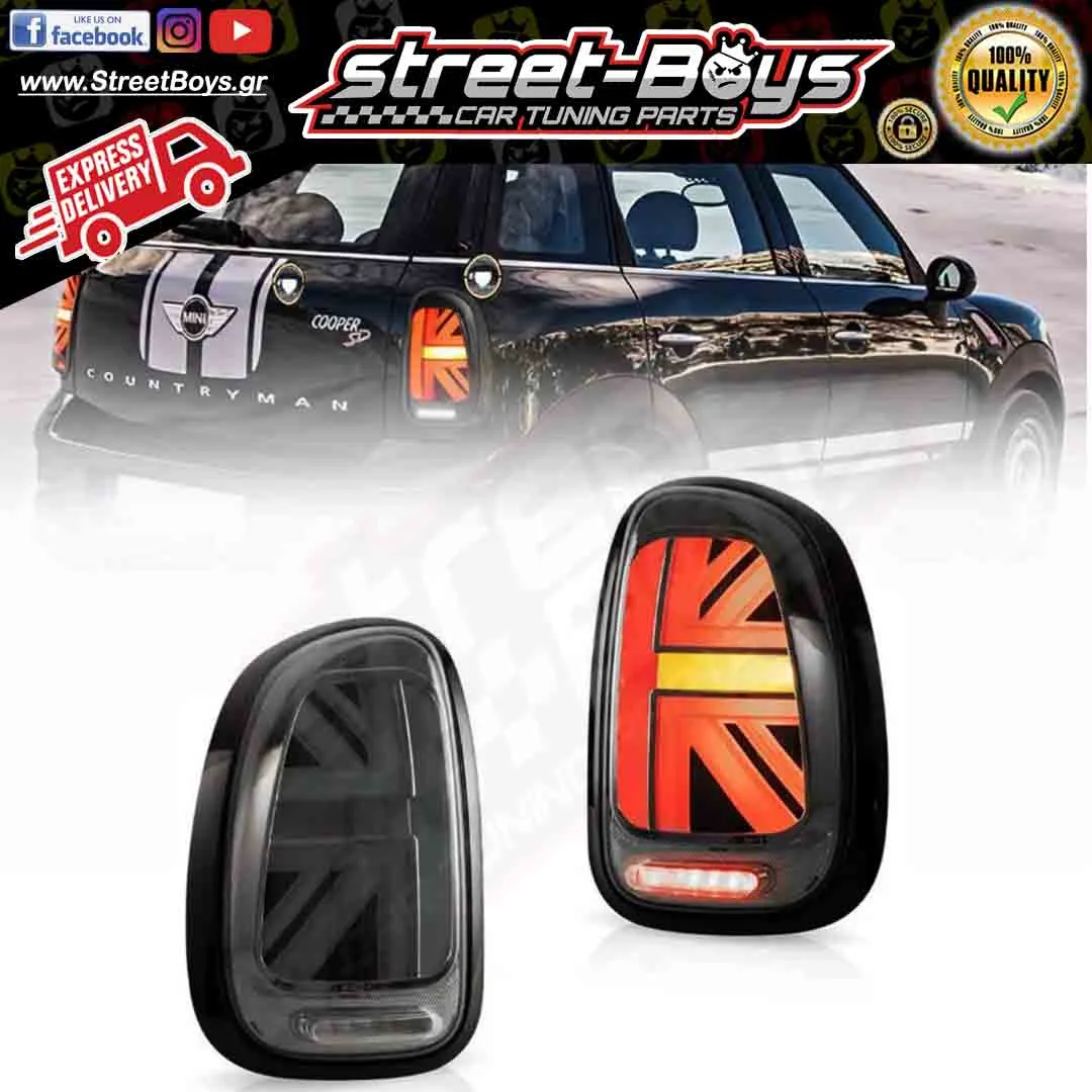 ΠΙΣΩ ΦΑΝΑΡΙΑ UK BLACK DYNAMIC LED MINI COUNTRYMAN R60 (2010-2016) - Image 2