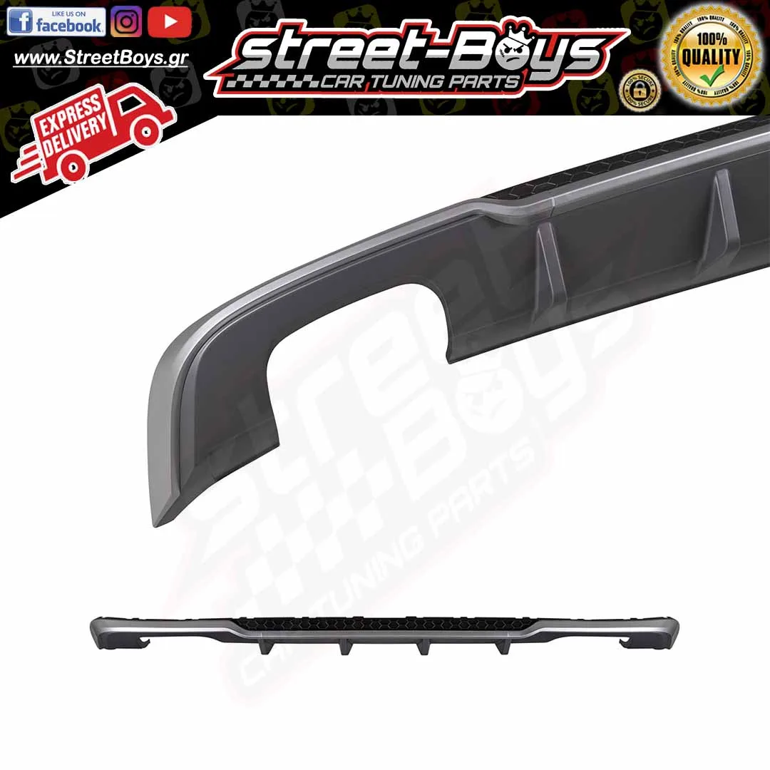 SPOILER ΔΙΑΧΥΤΗΣ ΠΙΣΩ ΠΡΟΦΥΛΑΚΤΗΡΑ [S3 TYPE] AUDI A3 8V SPORTBACK STANDARD FACELIFT - Image 2