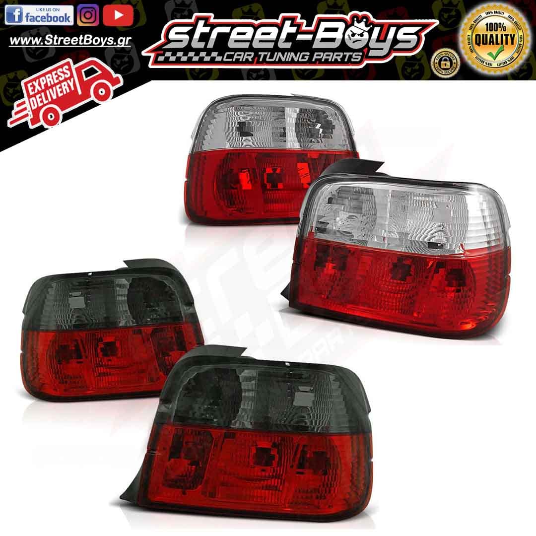 Led E36 ΠΙΣΩ ΦΑΝΑΡΙΑ BMW E36 COMPACT (1990-1999) - STREET BOYS - CAR TUNING SHOP
